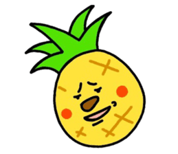 Hono-kun of the pineapple sticker #2943369