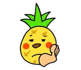 Hono-kun of the pineapple sticker #2943371