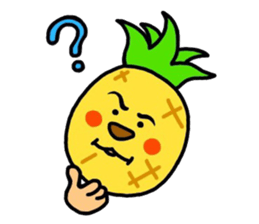 Hono-kun of the pineapple sticker #2943376