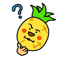 Hono-kun of the pineapple sticker #2943376