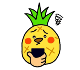Hono-kun of the pineapple sticker #2943377
