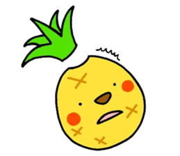Hono-kun of the pineapple sticker #2943383