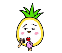 Hono-kun of the pineapple sticker #2943387