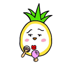 Hono-kun of the pineapple sticker #2943387
