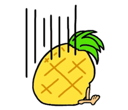 Hono-kun of the pineapple sticker #2943390