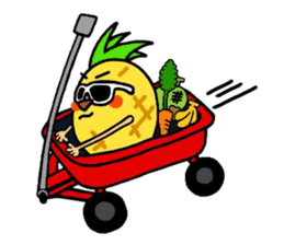 Hono-kun of the pineapple sticker #2943392