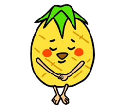 Hono-kun of the pineapple sticker #2943396