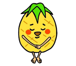Hono-kun of the pineapple sticker #2943396