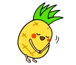 Hono-kun of the pineapple sticker #2943397
