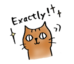 A cat named Torata3(English) sticker #2943443