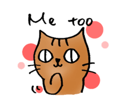 A cat named Torata3(English) sticker #2943460