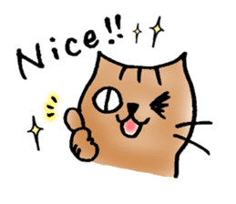 A cat named Torata3(English) sticker #2943469