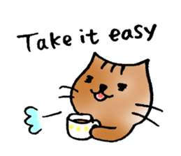 A cat named Torata3(English) sticker #2943470