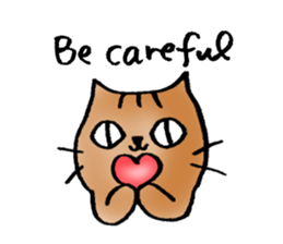 A cat named Torata3(English) sticker #2943471