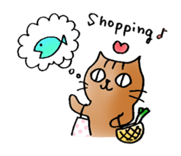 A cat named Torata3(English) sticker #2943473