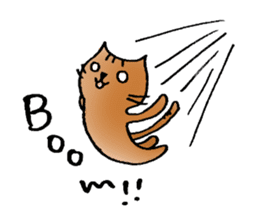 A cat named Torata3(English) sticker #2943481