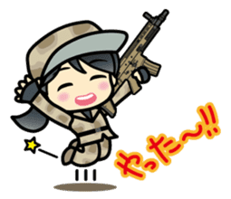 survival game and Military Sticker sticker #2943485