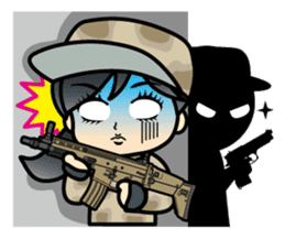 survival game and Military Sticker sticker #2943490
