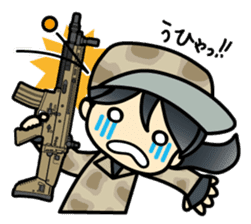 survival game and Military Sticker sticker #2943491