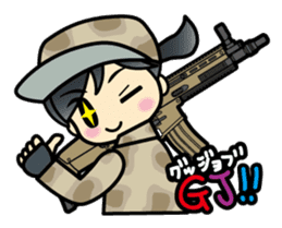survival game and Military Sticker sticker #2943497