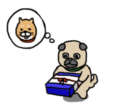 Proper Use Event (Shiba&Pug) sticker #2943593