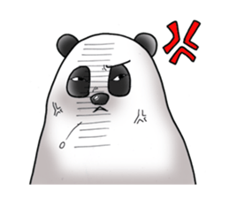 beautiful legs panda sticker #2944207