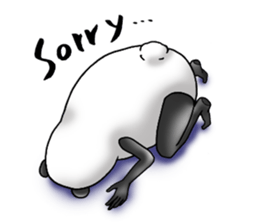 beautiful legs panda sticker #2944211