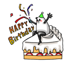 beautiful legs panda sticker #2944241