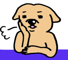 My dog Sticker sticker #2944680