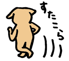 My dog Sticker sticker #2944681