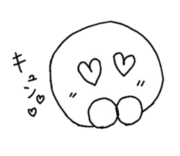 Freehand drawing emoticon sticker sticker #2945169