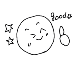 Freehand drawing emoticon sticker sticker #2945173