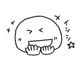 Freehand drawing emoticon sticker sticker #2945175