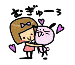 Nonko-chan.Angry version. sticker #2945392