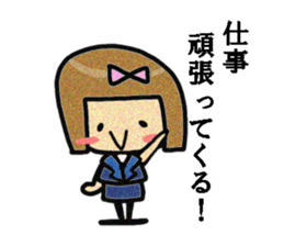 Nonko-chan.Angry version. sticker #2945394