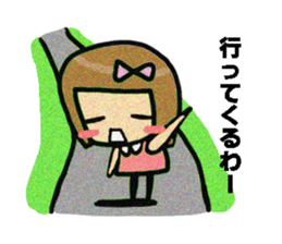 Nonko-chan.Angry version. sticker #2945395