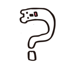 Kuma feels lonely and a lover one person sticker #2946439