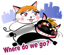 Meow & Golo 2nd (English) sticker #2946443