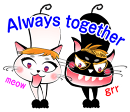 Meow & Golo 2nd (English) sticker #2946444