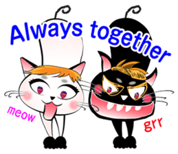 Meow & Golo 2nd (English) sticker #2946444
