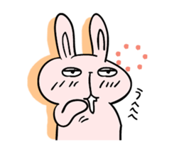 Annoying, pretty rabbit sticker #2946625