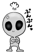 Alien can do his best sticker #2947099