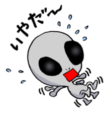 Alien can do his best sticker #2947103