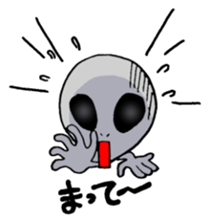 Alien can do his best sticker #2947104