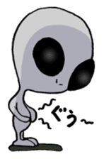 Alien can do his best sticker #2947107