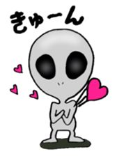 Alien can do his best sticker #2947109