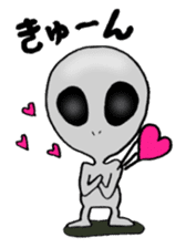 Alien can do his best sticker #2947109