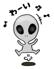 Alien can do his best sticker #2947110