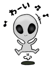 Alien can do his best sticker #2947110