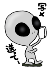 Alien can do his best sticker #2947112